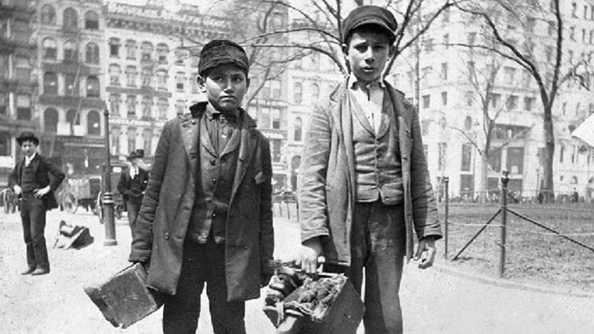 4. Bootblack (Shoeshine Boy)
