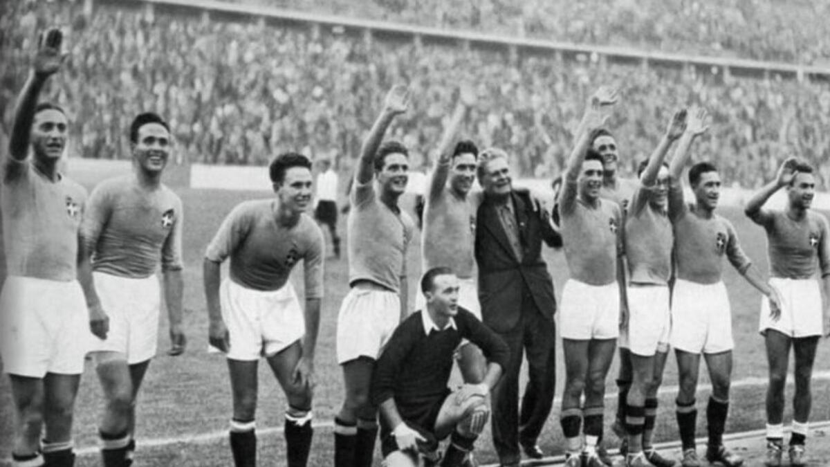 إيطاليا: فازت بالذهبية مرة واحدة عام 1936
