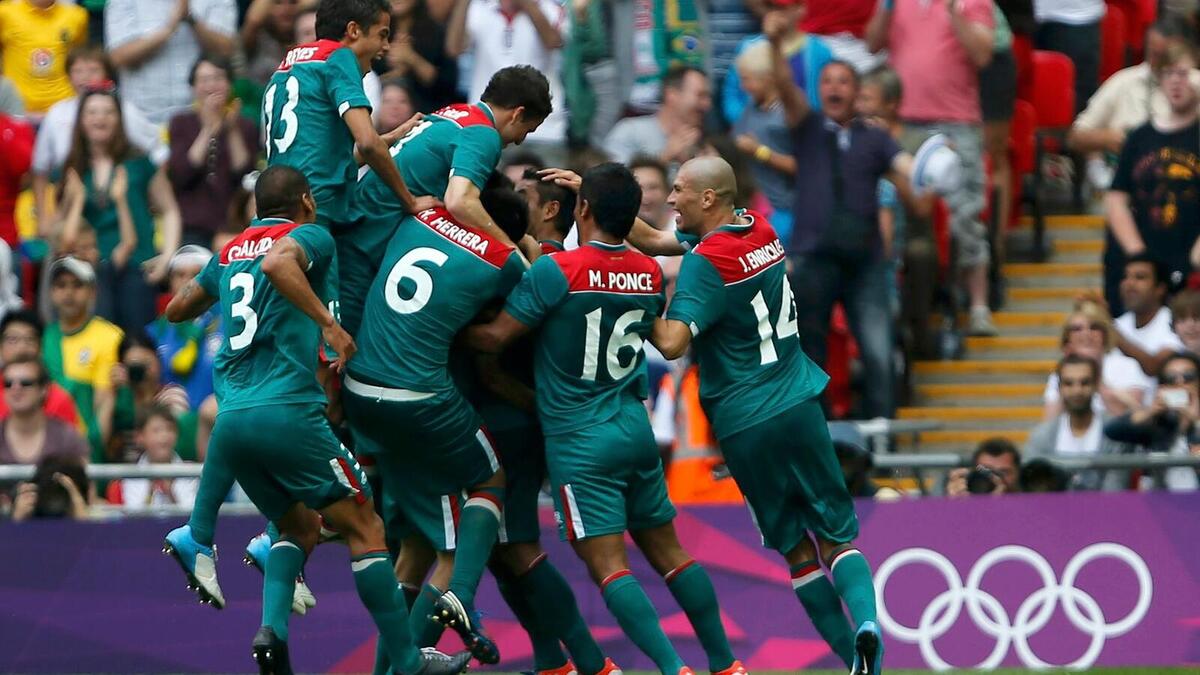 المكسيك: فازت بالذهبية مرة واحدة عام 2012