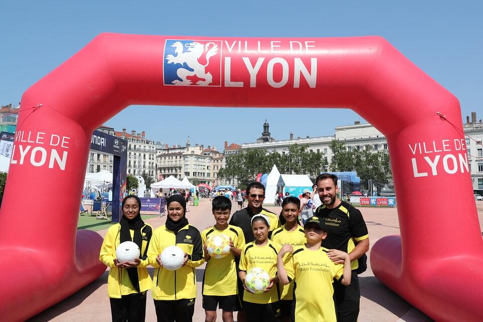 Wanda Group Invite Youth From Qatar Foundation Programmes to Participate as Flag Bearers at the