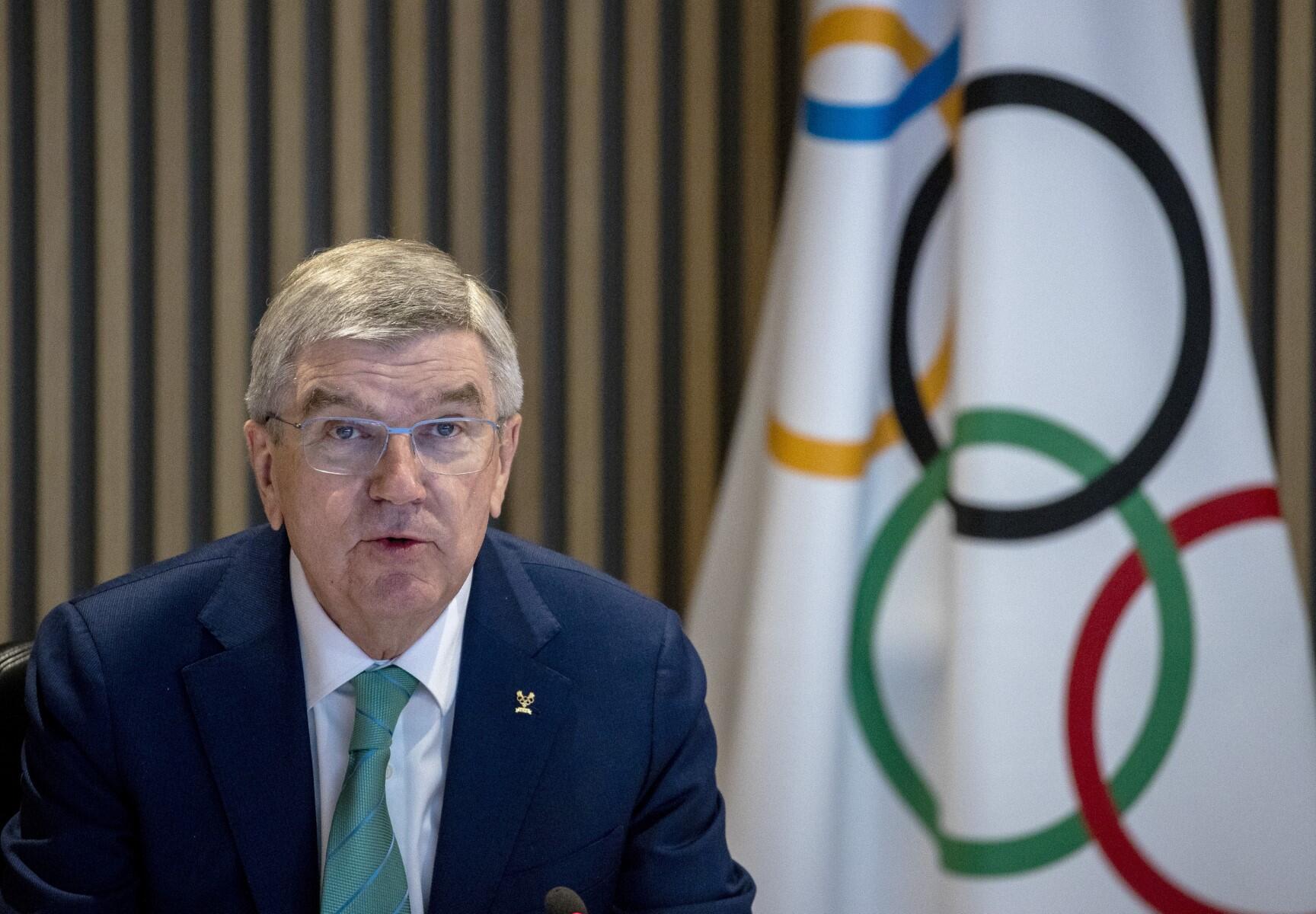 Ukraineled 2024 boycott call is against Olympic principles IOC chief Bach
