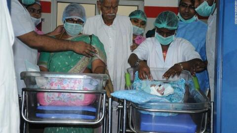 'Medical Miracle': A Woman Gives Birth to Twins at 74 