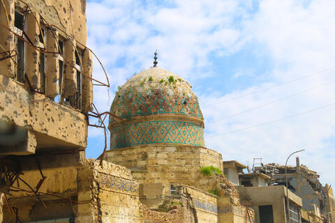Reconstruction of Landmark Nouri Mosul Mosque Starts in 2020