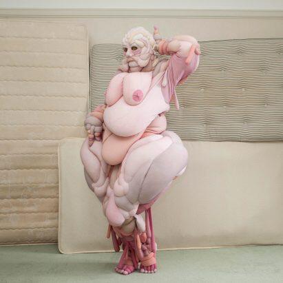 Designer Creates Grotesque 'Flesh Suits' to Show There is no 'Ideal' Body