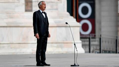 Opera Singer Andrea Bocelli Streams an Italian Concert of Love, Healing For Easter