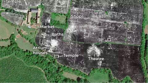 Scientists Use Ground-Penetrating Radar to Map Entire Ancient Roman City