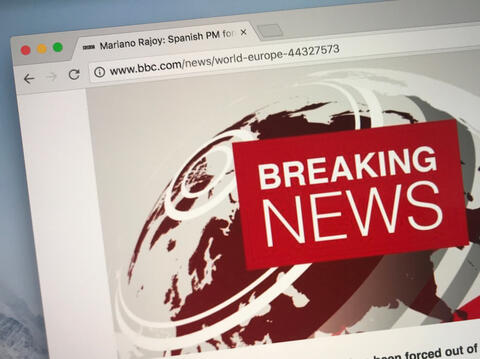 BBC News Arabic Journalist Was on Live Interview When The Blast Tore The Building 