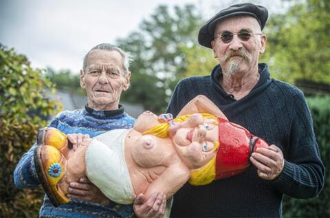  Too Rude! Belgium Authorities Order Topless Gnome Betty to Cover up!