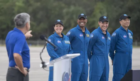 NASA's Astronaut Victor Glover Shares First Earth Video From Space