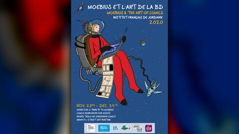 Celebrating Comics Art Between France and Jordan 