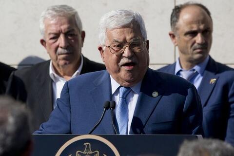 President Mahmoud Abbas Declares an End to All Agreements With Israel and US