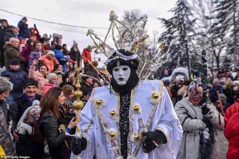 Macedonia Holds Vevcani Carnival Inspite of Covid-19