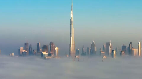 'Stunning': Crown Prince Hamdan Captures Foggy Dubai From The Skies 