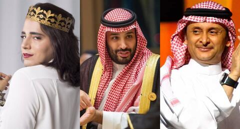 بدر خلف يوجه رساله للأمير محمد بن سلمان ويتغزل بـ عبد المجيد عبدالله!