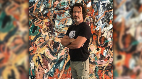That Day Would be Yellow. Lebanese Artist Transforms His Art Space Into Open Canvas