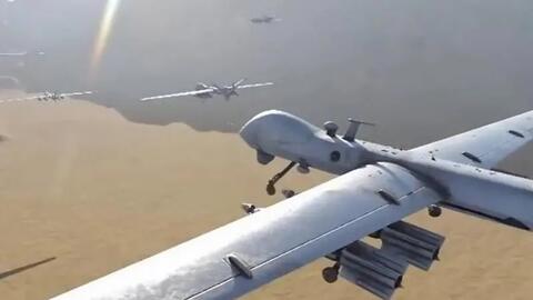 التحالف بقيادة السعودية يدمر ثلاث طائرات مسيرة ملغومة أطلقت صوب جازان