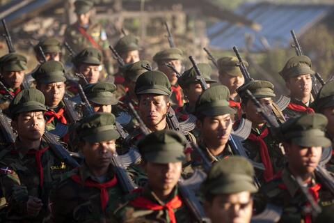 Myanmar Armed Group Takes Army Base Near Thai Border