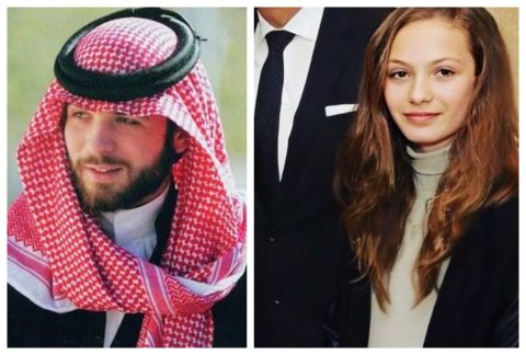 ابنة الأمير هاشم تحتفل بعيدها الـ14.. هل ورثت جمالها من عمتيها إيمان وراية؟