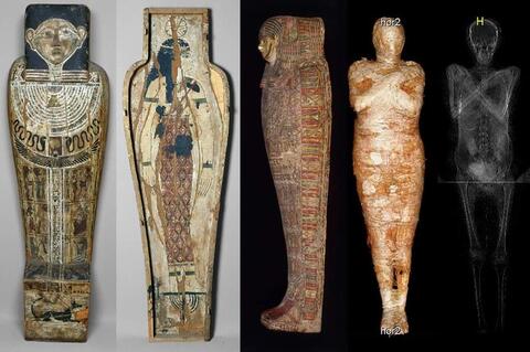 Remains of an Ancient Egyptian Mummified Pregnant Woman Discovered