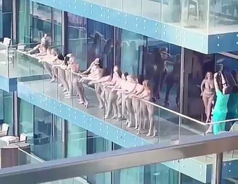 Naked Women in a Mixed Gender Celebrities’ Party in Saudi Arabia