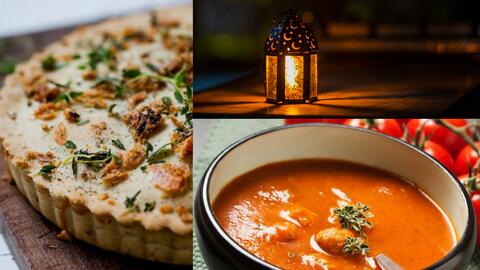 أطباق رمضانية: فطيرة الدجاج وشوربة الطماطم المكسيكية