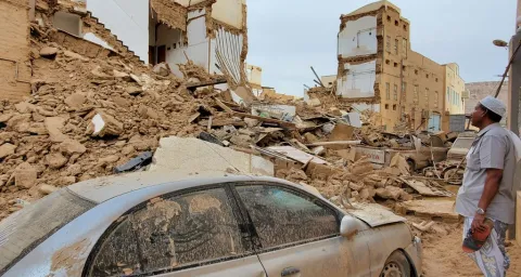 Yemeni Heavy Flooding Kills 5 People, Displace Hundreds