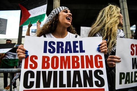 Black Lives Matter Support Palestinians Amidst Israeli Attacks 