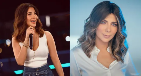 أصالة نصري تغادر الحفل بسبب نانسي عجرم.. والجمهور