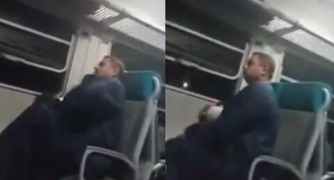 فضيحة جنسية في قطار الجيزة أسوان بين رجل وطفل مُتسول!