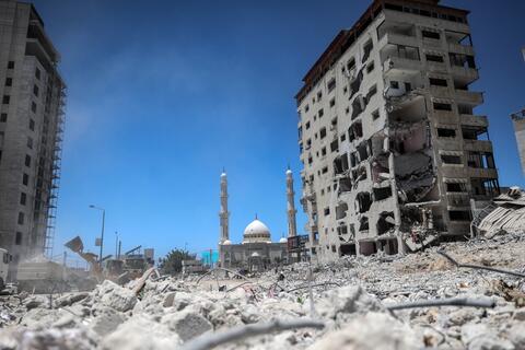 UNRWA: Israeli War Leaves 'Large-scale Destruction' in Gaza