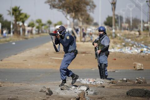 A Stampede Kills 10 People in South Africa