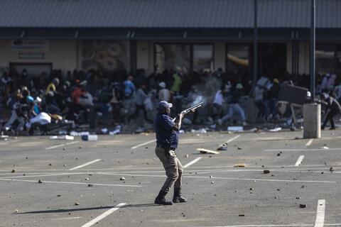 A Stampede Kills 10 People in South Africa