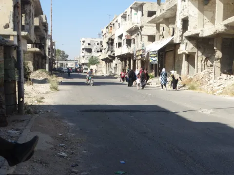 Syrian Regime Intensifies Attacks on Daraa al-Balad