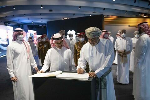 محمد بن سلمان وسلطان عمان يشاهدان نهائي أوروبا في 