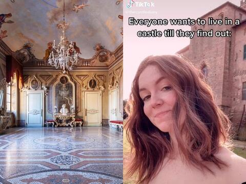  TikTok Italian Star Shows What Life is Really Like in a Medieval Castle!