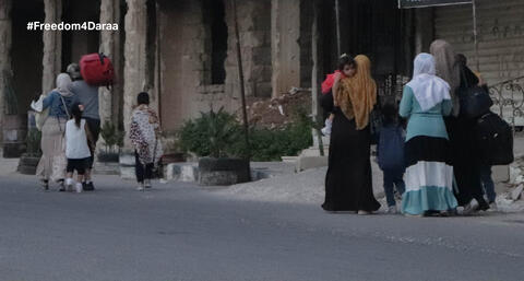 الاردن يغلق المعبر الحدودي مع سورية