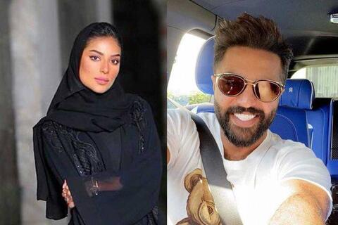 فاطمة الأنصاري تظهر من دون حجاب وفستان قصير!