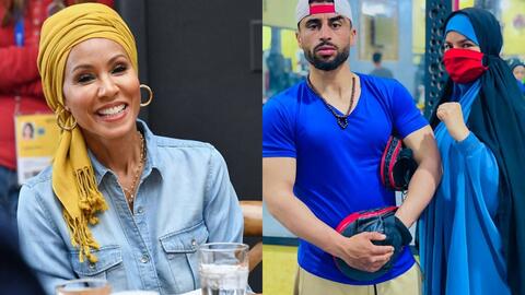 Jada Pinkett Smith Supports a Moroccan Woman in Full Islamic Clothing While Kickboxing (Video)