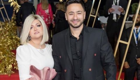 شيرين عبدالوهاب وحسام يوجهان رسالة محبة لحمادة هلال.. وهكذا رد الأخير!