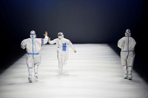 Healthcare Workers Inspire Runway at China Fashion Week in Beijing