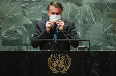 Brazilian President in 'Self-Isolation' After His Health Minister Contracts Covid