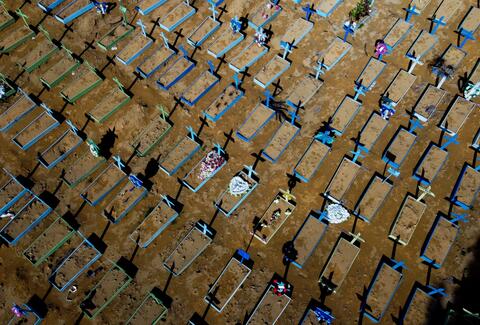Brazil's Covid-19 Deaths Hit 600,000