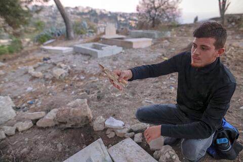 Israel Destroys Muslim Graves Near Al-Aqsa Mosque