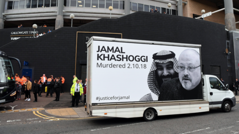 Newcastle Fans Remember Jamal Khashoggi Near the Saudi-Owned Club