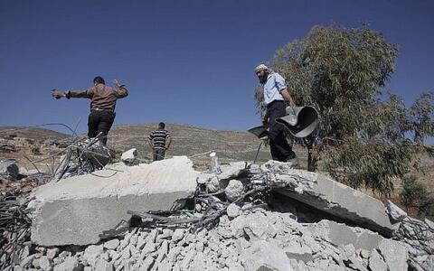 Israel Demolishes a Mosque in The Occupied West Bank 