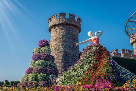 Dubai's Miracle Garden Stuns Visitors