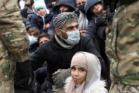 Poland Accuses Belarus of 'Pushing' Mideast Migrants to Europe
