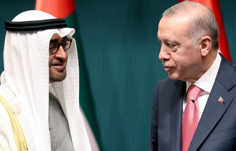 President Erdogan Hosts Banquet in Honor of Abu Dhabi Crown Prince