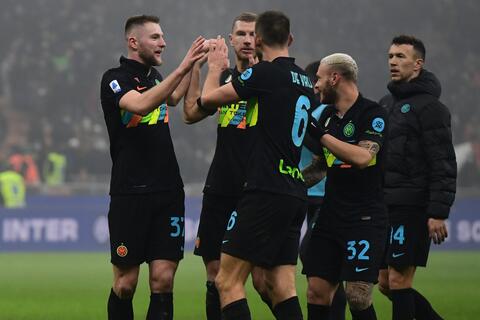 تشكيلة إنتر ميلان المتوقعة أمام يوفنتوس اليوم في كأس السوبر الإيطالي