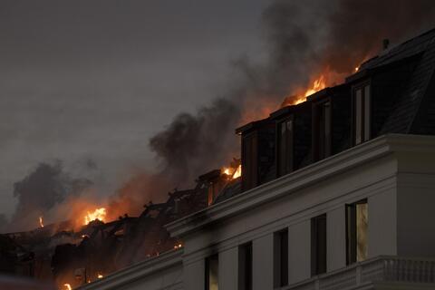 South Africa's Parliament Building Catches Fire for a Second Time